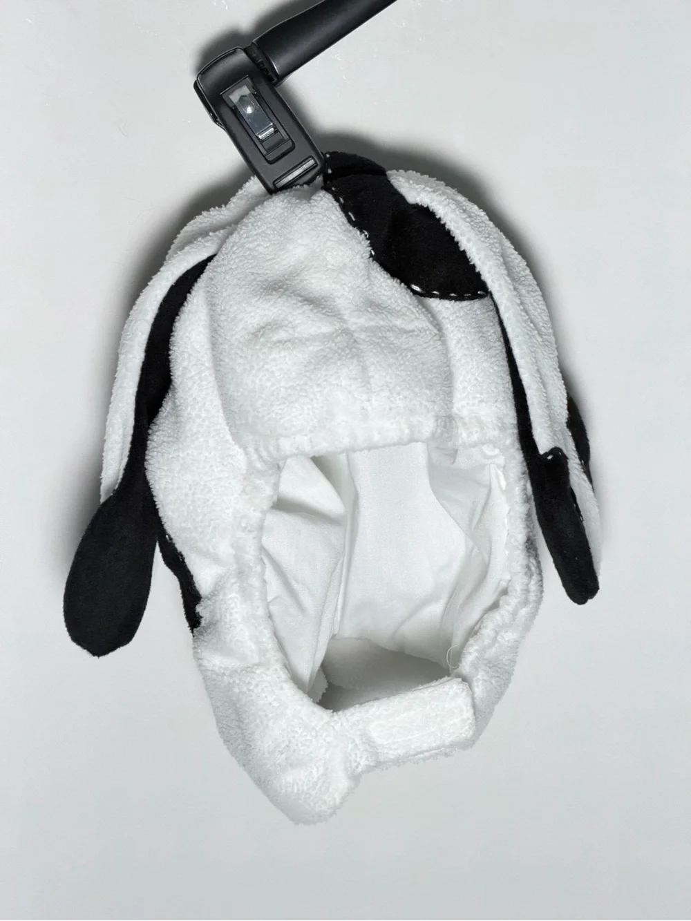 Pottery Barn Kids White and Black Dalmatian Costume with Red Collar Accent